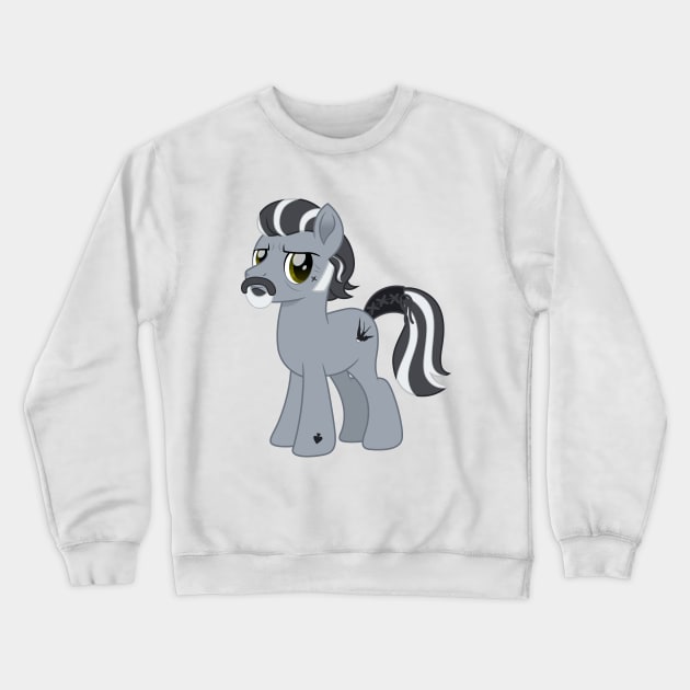 Izzy Hooves pony Crewneck Sweatshirt by CloudyGlow